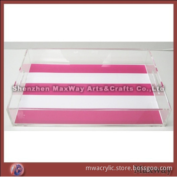 Modern Custom Acrylic Cooking Tray for Home Usage